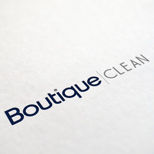 Maintenance logo with the title 'Boutique Clean'