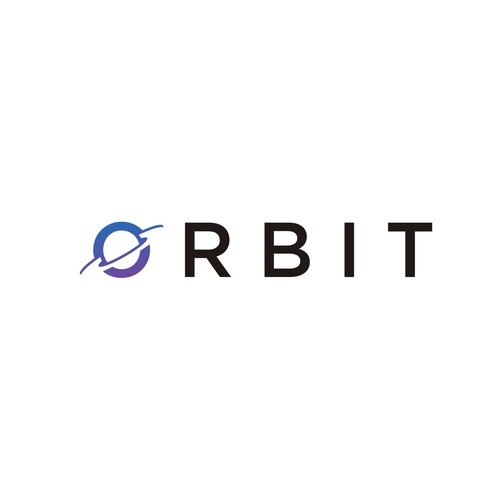Space brand with the title 'Orbit - Logo Proposal'