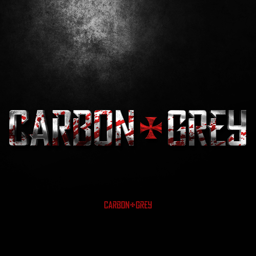 Cross design with the title 'Logo design for Carbon Grey'