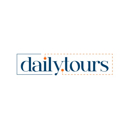 Tour logo with the title 'Logo for daily.tours'