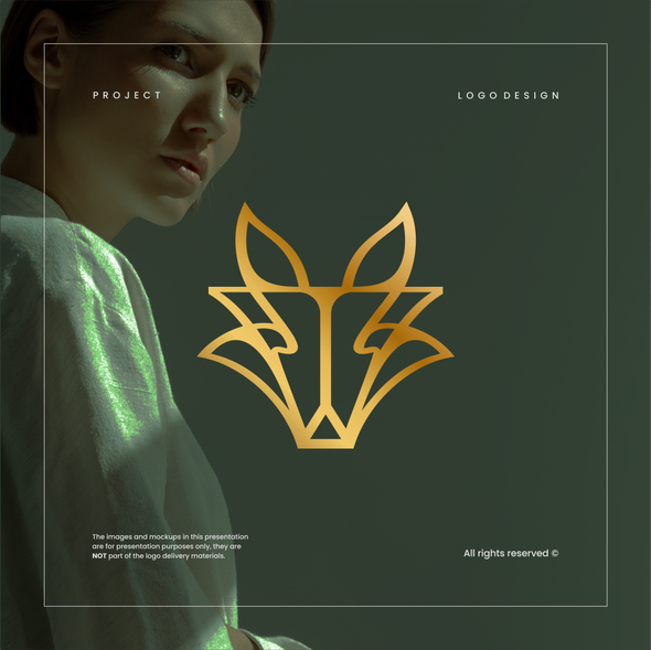 Brand logo with the title 'WOLVS'