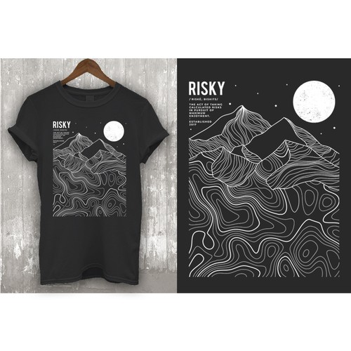 Minimal design with the title 'Have fun, stay risky!'