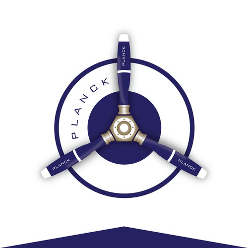 Realistic logo with the title 'Planck Aerosystems'