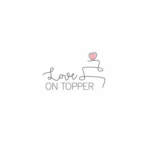 Love logo with the title 'Simple logo design '