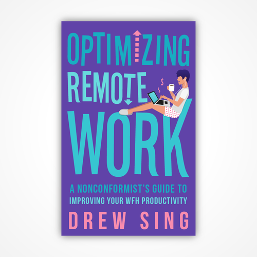 Illustration book cover with the title 'Book Cover design'