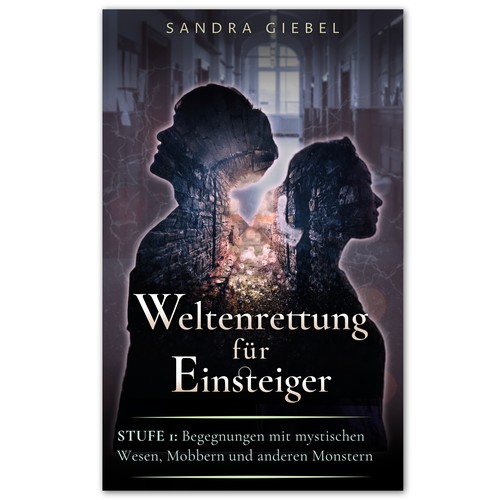 Series book cover with the title 'Book cover for a YA paranormal romance'