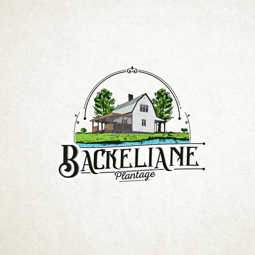 Tree logo with the title 'Logo for Backeliane'