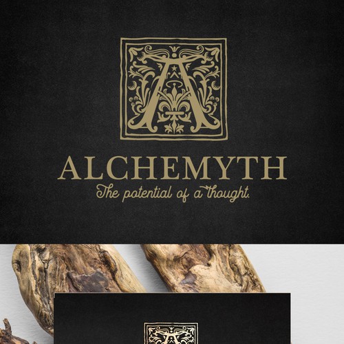 Creative design with the title 'Alchemyth'