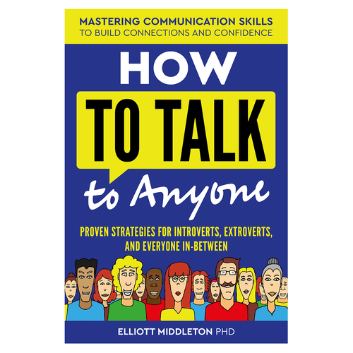 Talking design with the title 'How to Talk to Anyone'