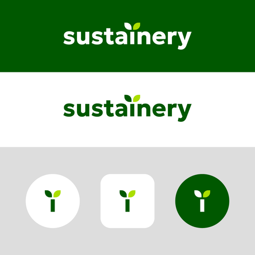 Ecosystem logo with the title 'Logo + icon'