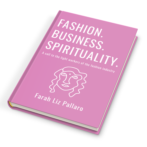 Fashion book cover with the title 'Fashion.Business.Spirituality.'