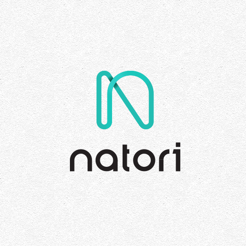 Line design with the title 'natori consulting'