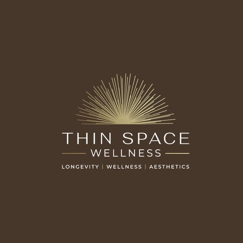 Spa design with the title 'THIN SPACE WELLNESS'