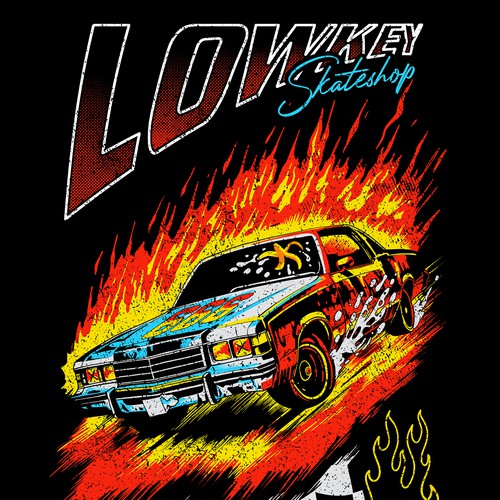 Racing t-shirt with the title 'Tshirt race design'