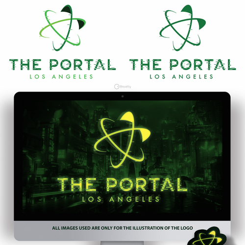 Portal design with the title 'The Portal'