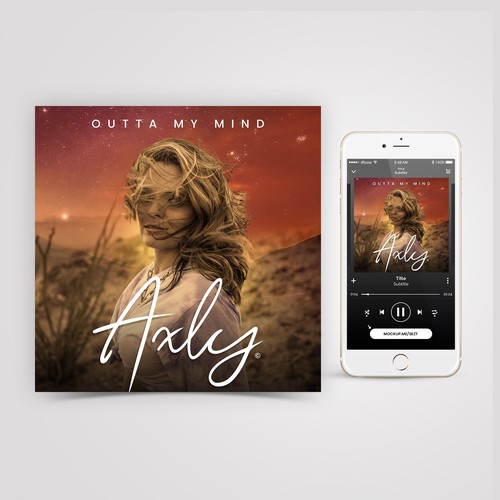 Album design with the title 'Axly Music'