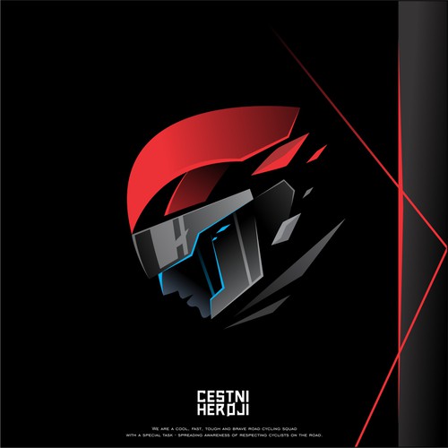 Gradient brand with the title 'chestni'