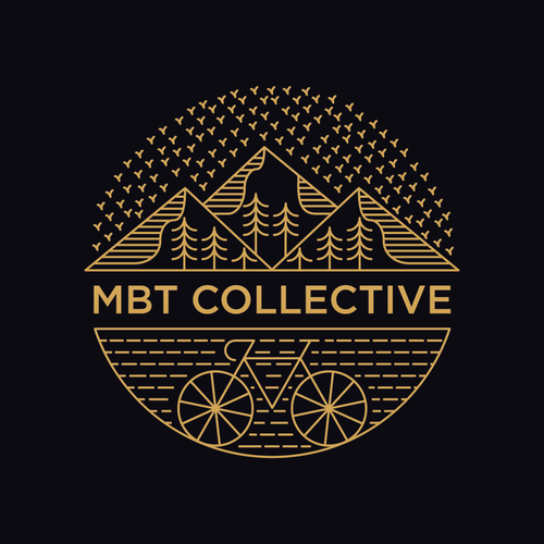 Bike t-shirt with the title 'MTB COLLECTIVE'