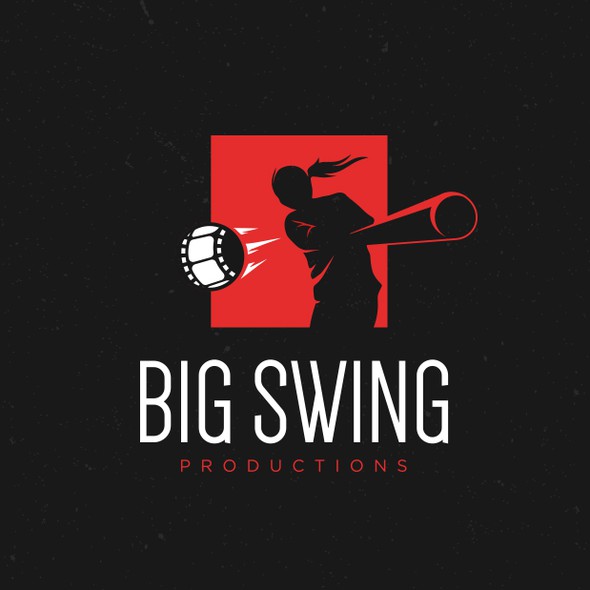 Feminine brand with the title 'Big Swing Productions'