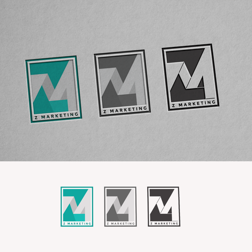 Initial logo with the title 'ZM for Z Marketing'