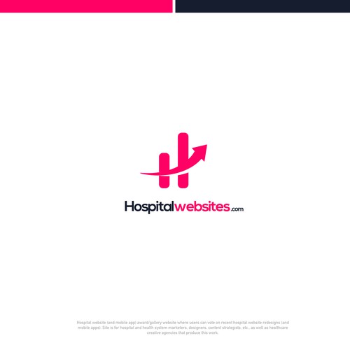 Hospital logo with the title 'Hospital'