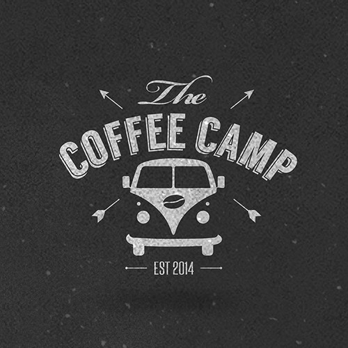 Espresso logo with the title 'The Coffee Camp '