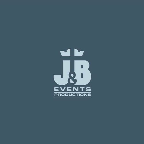 Production company logo with the title 'Logo for events productions team'