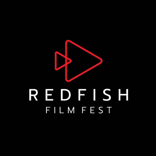 Movie logo with the title 'Simple and elegant logo for a modern documentary film fest'