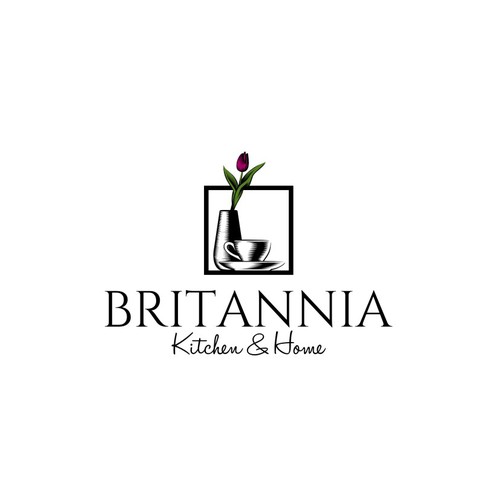Retail brand with the title 'Britannia Kitchen & Home needs a new brand identity!'