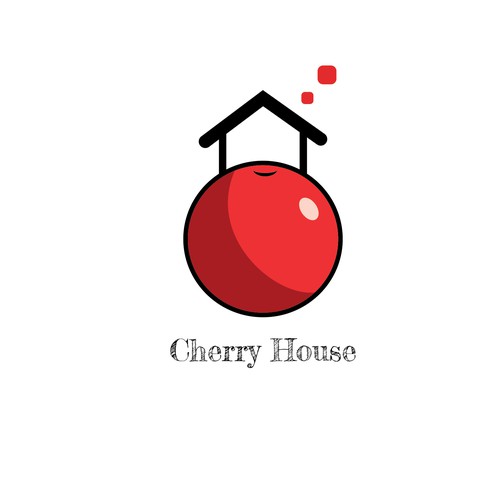 Cherry logo with the title 'Cherry House IT company logo'