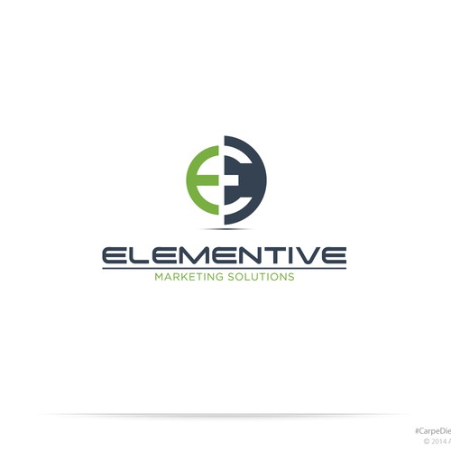 Communication logo with the title 'Elementive'