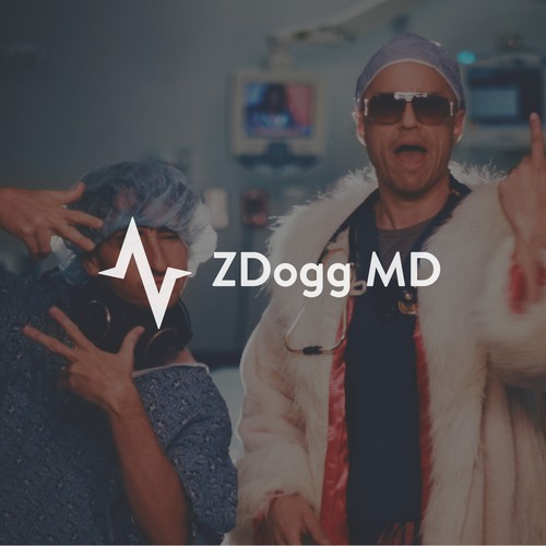 Rap design with the title 'Logo for Healthcare Rapper'