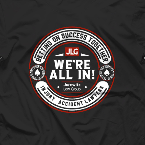 Business t-shirt with the title 'Injury Accident Lawyers'