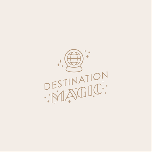 Destination logo with the title 'Logo for travel agancy'