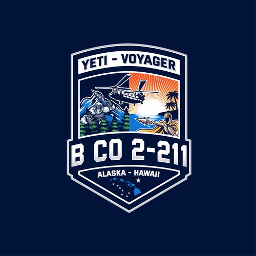 Yeti logo with the title 'B CO 2-211'