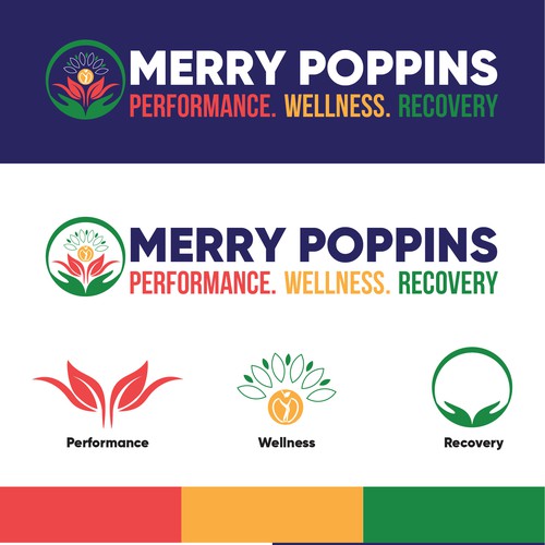 Performance logo with the title 'Wellness Logo'