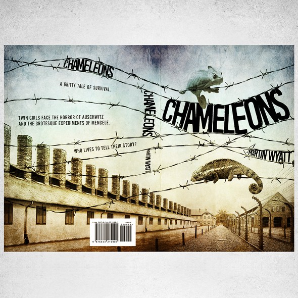 War book cover with the title 'Book cover for Cameleons'