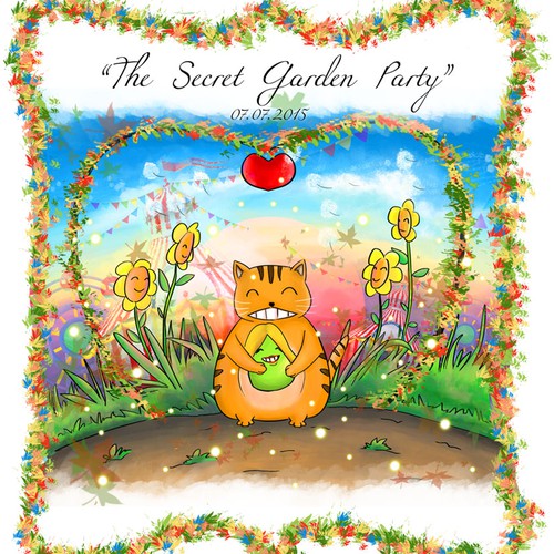 Proposal design with the title 'Festival Proposal Illustration'