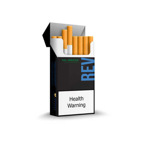 High-end packaging with the title 'High-end Cigarette Packaging'