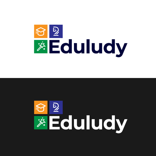 IT brand with the title 'Logo for Eduludy'