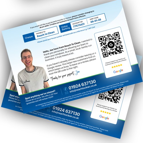 London design with the title 'A Simple, Clear and Eye-catching New Design of the Payment Card'