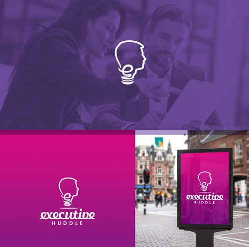 Colorful design with the title 'Digital Boardroom Logo'