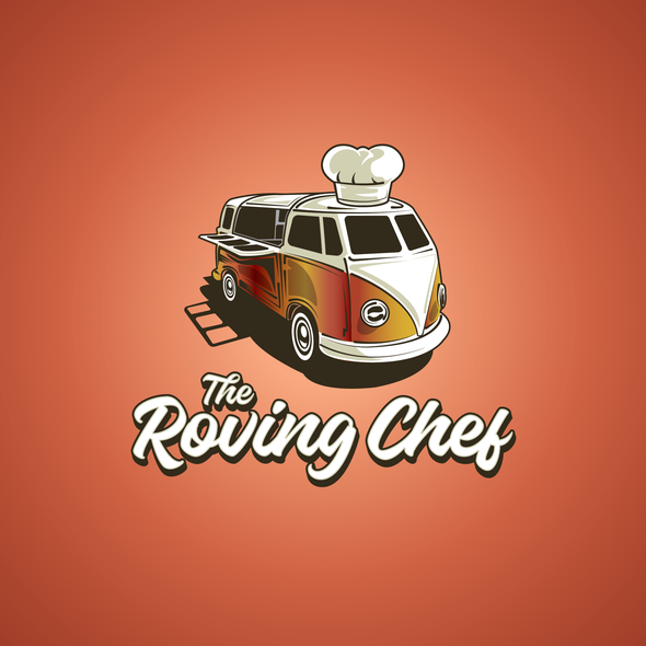 Trend logo with the title 'Clean Logo Design for The Roving Chef'