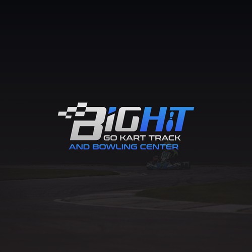 Game brand with the title 'Bighit logo design'