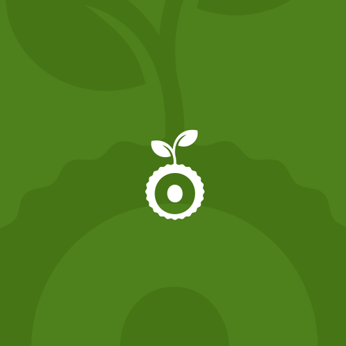 O logo with the title 'Logo concept for Plant Alone Nutrition'