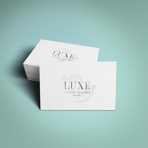 Texture logo with the title 'Logo for photography'