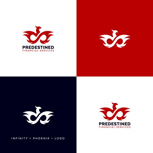 Phoenix logo with the title 'Predestined Logo'