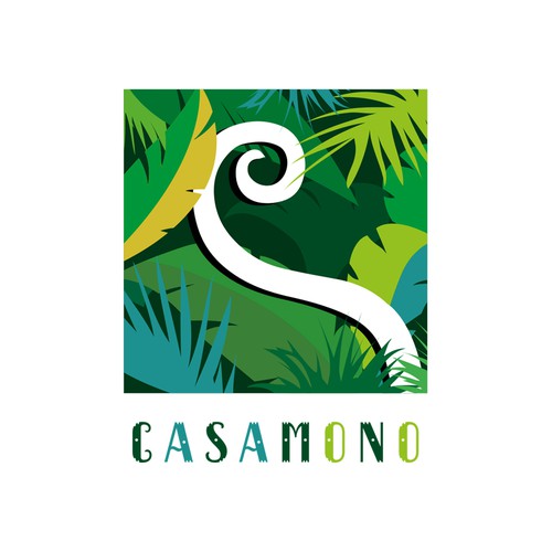 Monkey brand with the title 'Casamono Restaurant'