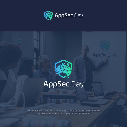Cyber design with the title 'AppSec Day'