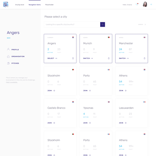 Panel design with the title 'admin panel'